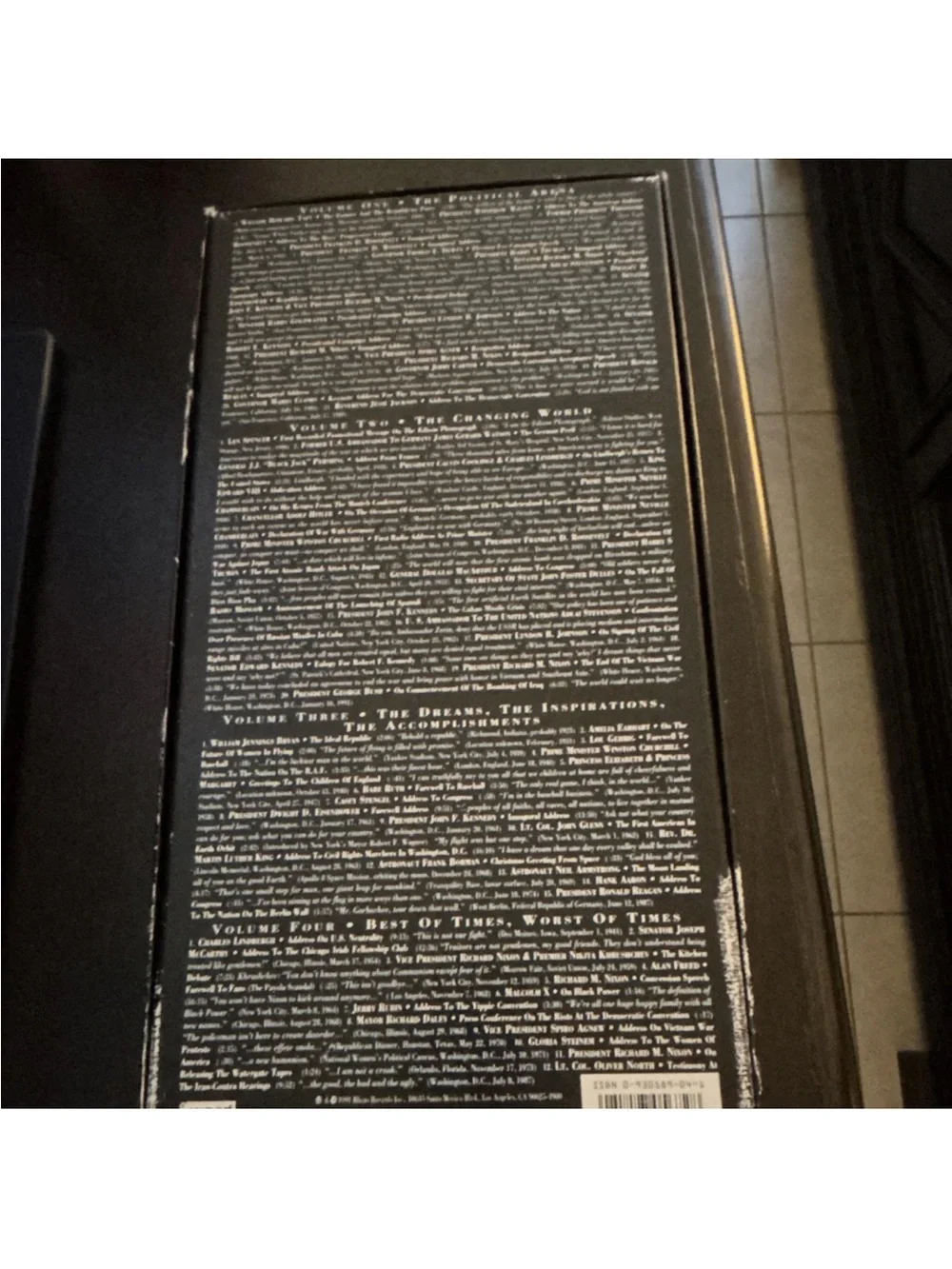 Great Speeches of the 20th Century - Black Collection